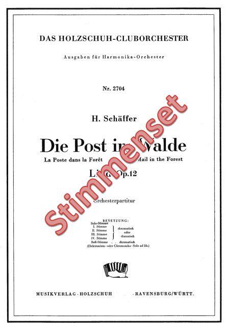 Die Post im Walde