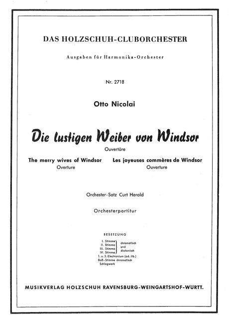 Die lustigen Weiber von Windsor
