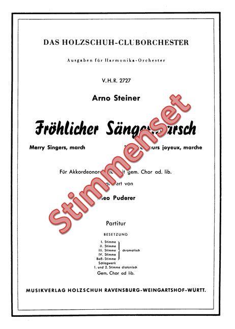 Fröhlicher Sängermarsch