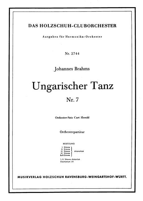 Ungarischer Tanz Nr. 7