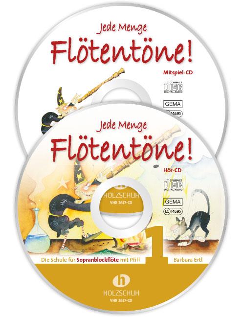 Jede Menge Flötentöne! Band 1 - Hör- und Mitspiel (CD 1 + 2)