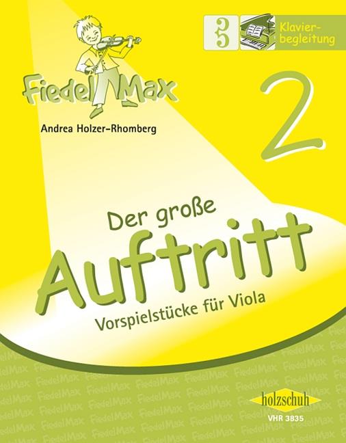 Fiedel-Max für Viola - Der große Auftritt Band 2