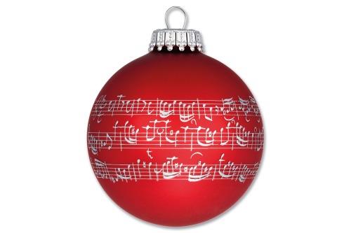 Vienna World: Christmas Bauble - Sheet Music (Red)