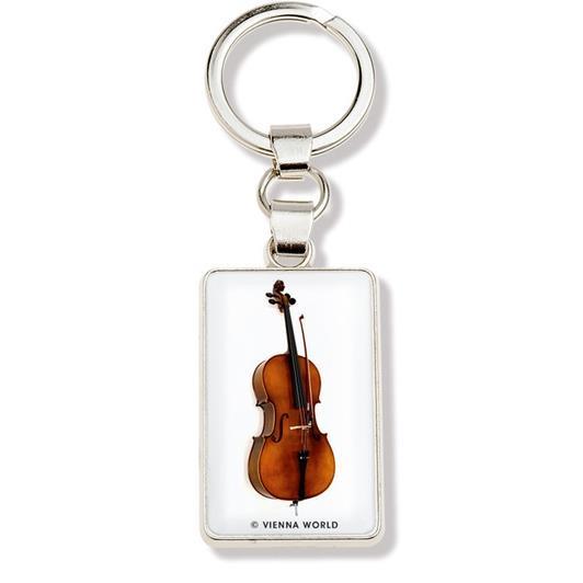 Přívěšek na klíče violoncello - 3 x 4,5 cm