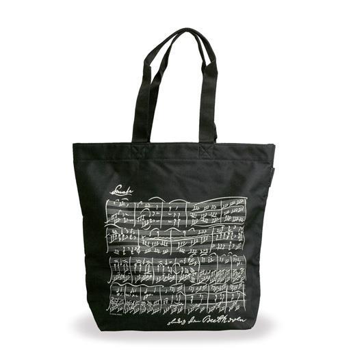 Beethoven Shopper Bag - black