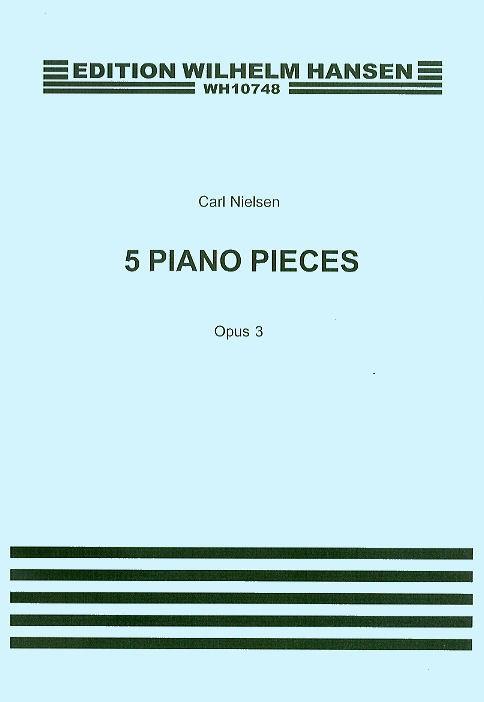 Five Pieces For Piano Op.3 - noty na klavír