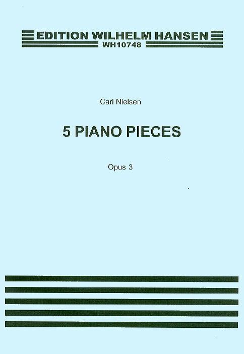 Five Pieces For Piano Op.3 - noty na klavír