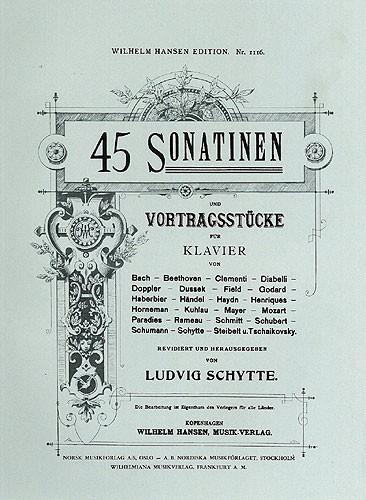 45 Sonatinas For Piano - noty na klavír