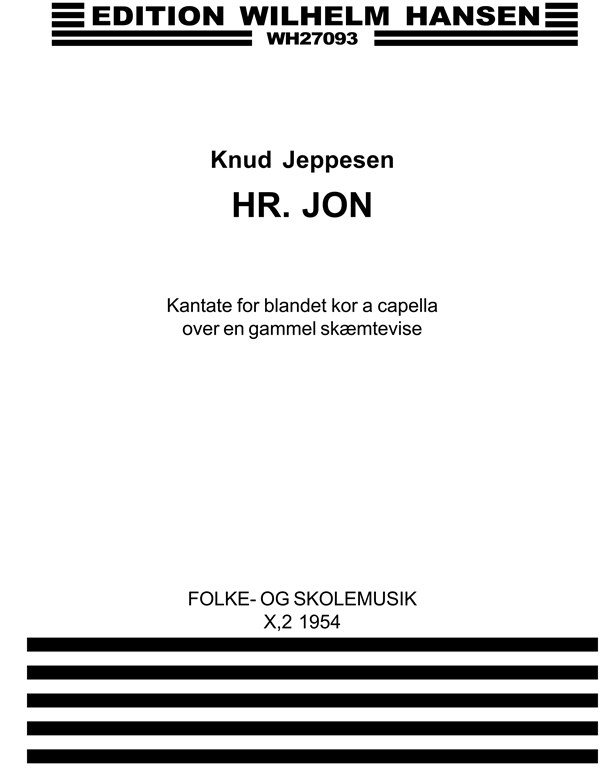 HR.JON, KANTATE.. FS10,2