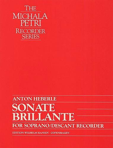 Sonate Brillante For Solo Soprano Recorder - sopránová zobcová flétna