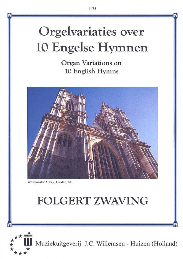 10 Orgelvariaties Over Engelse Hymnen - pro varhany