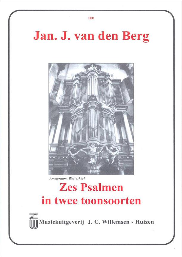 6 Psalmen (In 2 Toonsoorten) - noty pro varhany