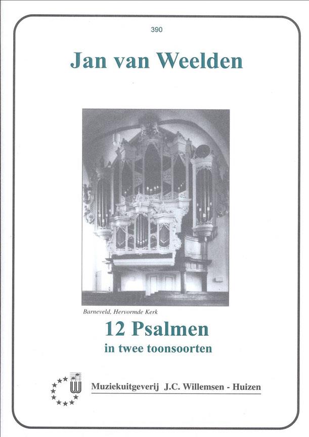 12 Psalmen (In 2 Toonsoorten) - noty pro varhany