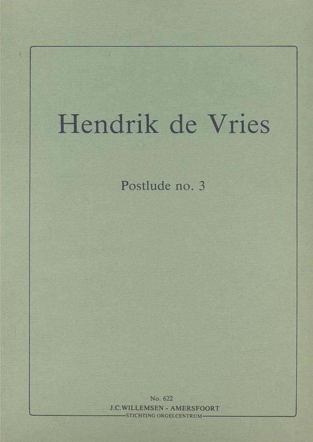 Postlude 3 - na varhany