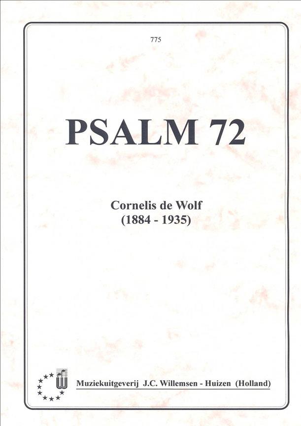 Psalm 72 - pro varhany