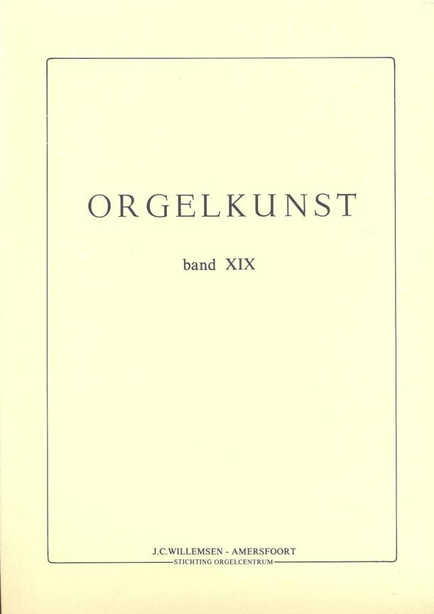 Orgelkunst 19 - pro varhany