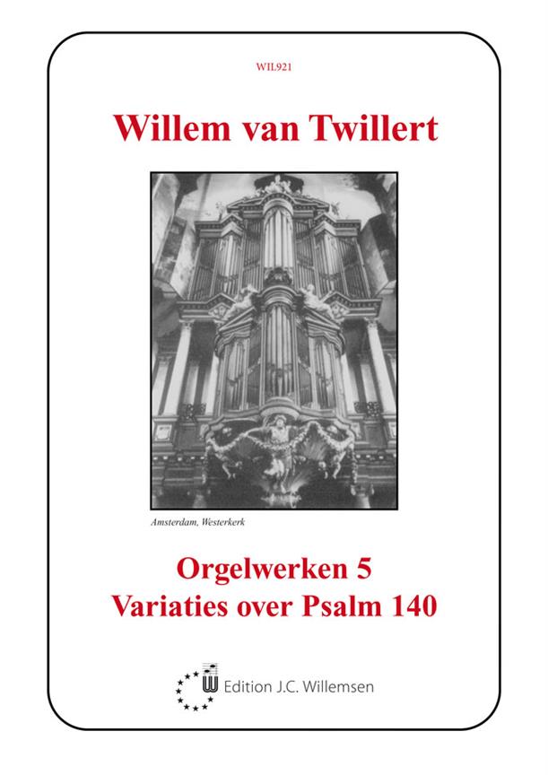 Orgelwerken 5 Variaties over Psalm 140 - na varhany