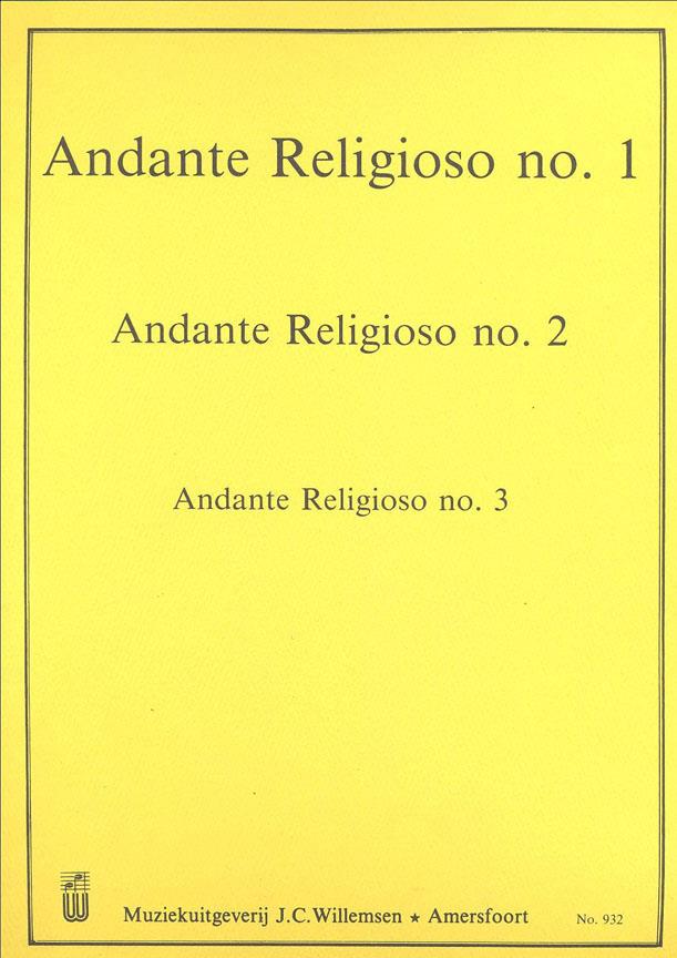 Andante Religioso 1/2/3 - na varhany