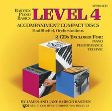 Bastien Piano Basics Level 4 - CD k sešitu