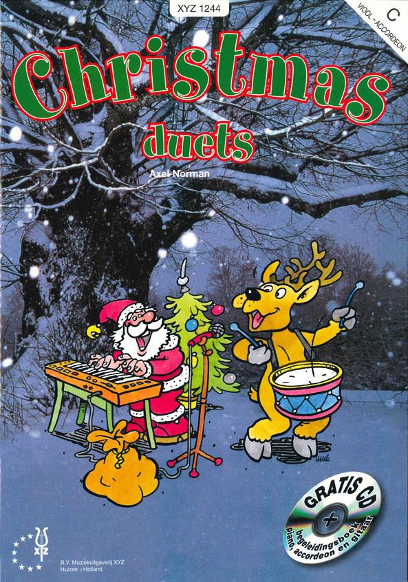 Christmas Duets v ladění C -  vánoční melodie pro housle a klavír