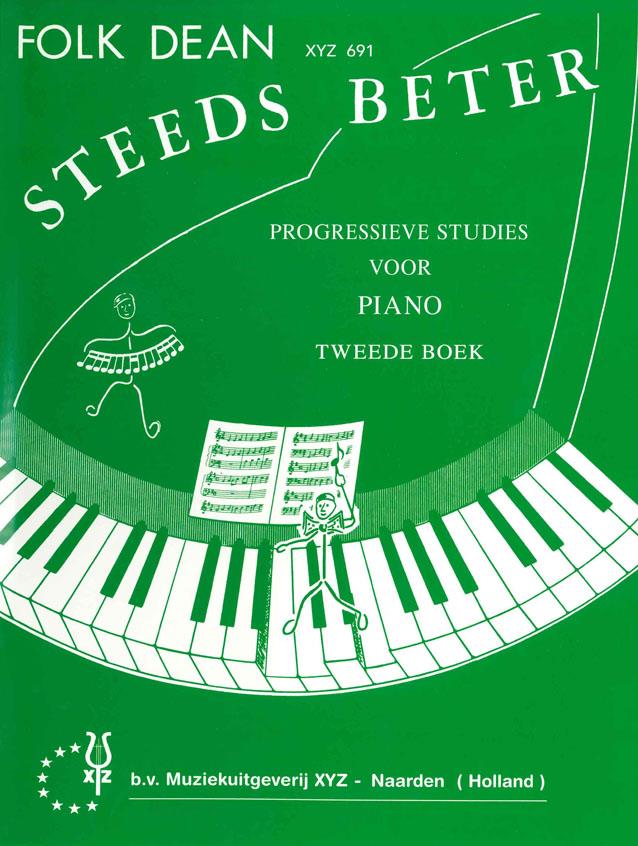 Steeds beter 2 - Progressieve studies voor piano - noty na klavír