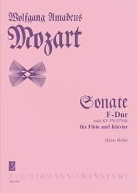 Sonate F-Dur KV 376 (374d) KV 376 (374d) - příčná flétna a klavír