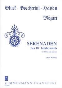 Serenaden des 18. Jahrhunderts - Haydn, Gluck, Boccherini, Mozart - příčná flétna a klavír