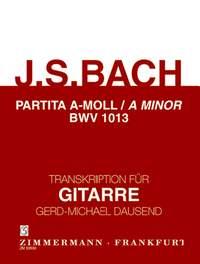 Partita A Minor BWV 1013 For Guitar - skladby na kytaru