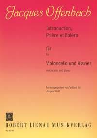 Introduction, Priere et Boléro op. 22 - für Violoncello und Klavier - violoncello a klavír
